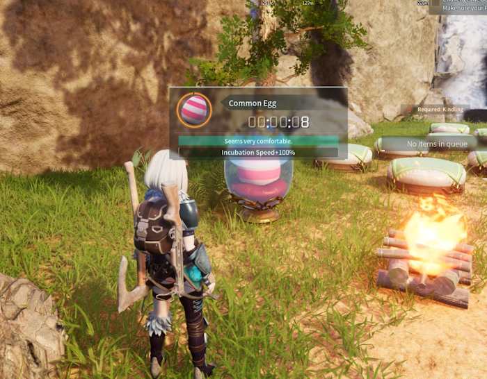 Players who find Pal Eggs can hatch them using incubators.